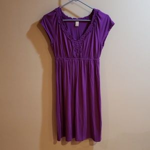 Short sleeve lounge dress